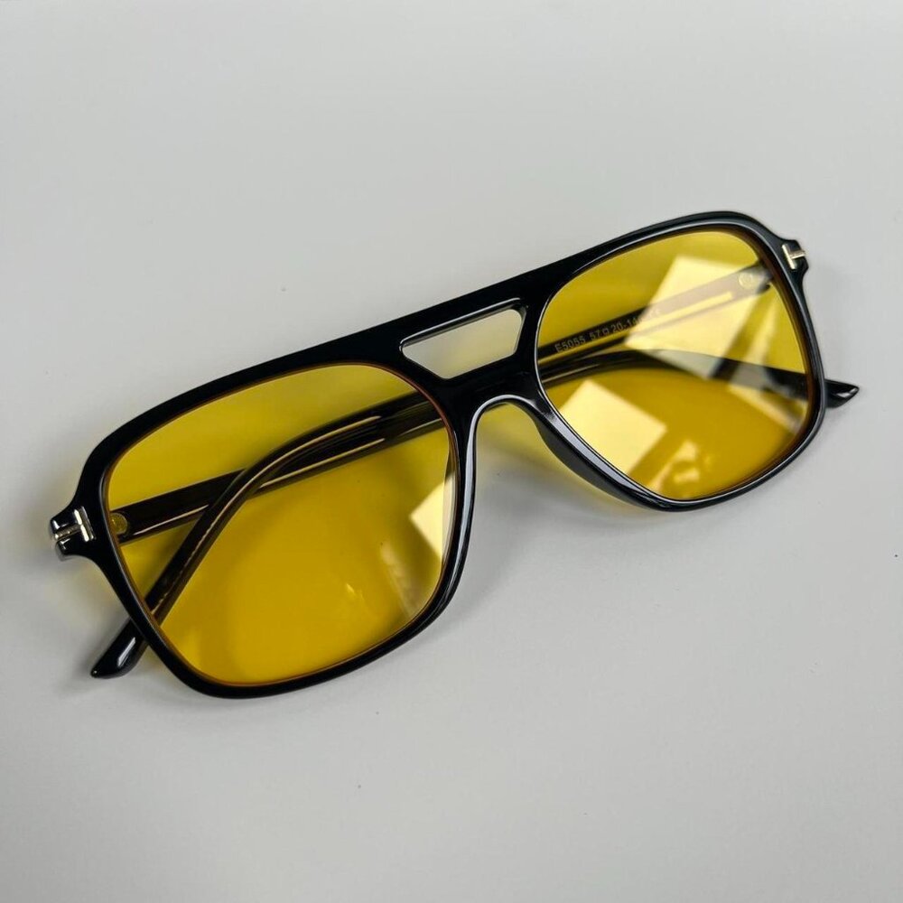 vintage unique retro style black rounded square sunglasses